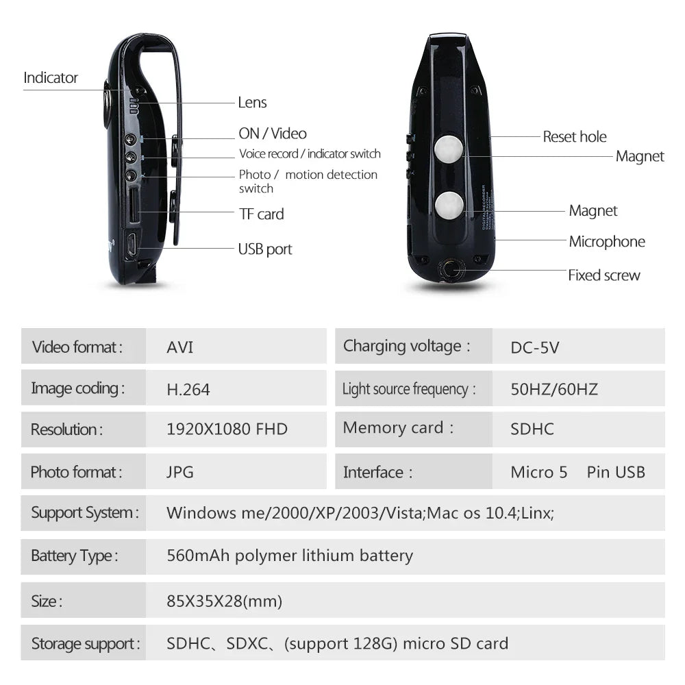 Mini Digital Video Recorder