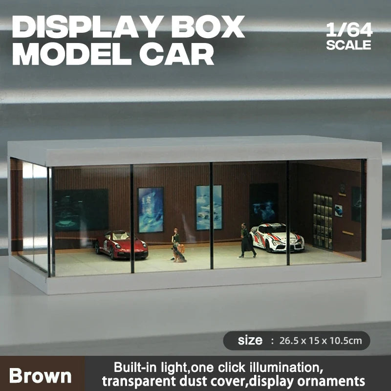 Miniature Car Garage Display - 1 Storey - Smart Shop (Online Store for wise shoppers)