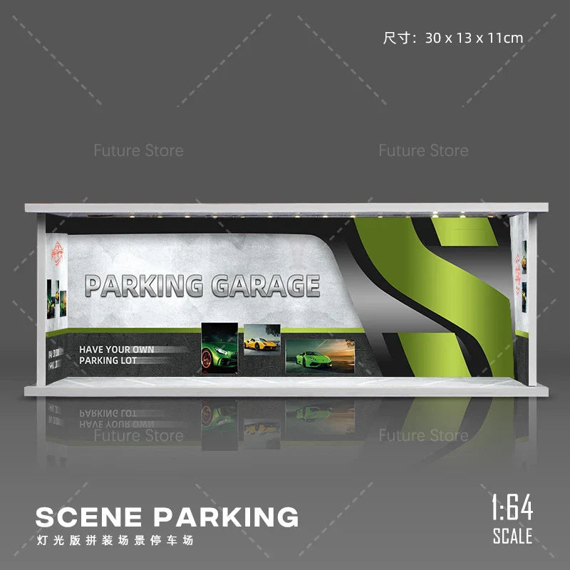 Miniature Car Garage Display - 1 Storey - Smart Shop (Online Store for wise shoppers)