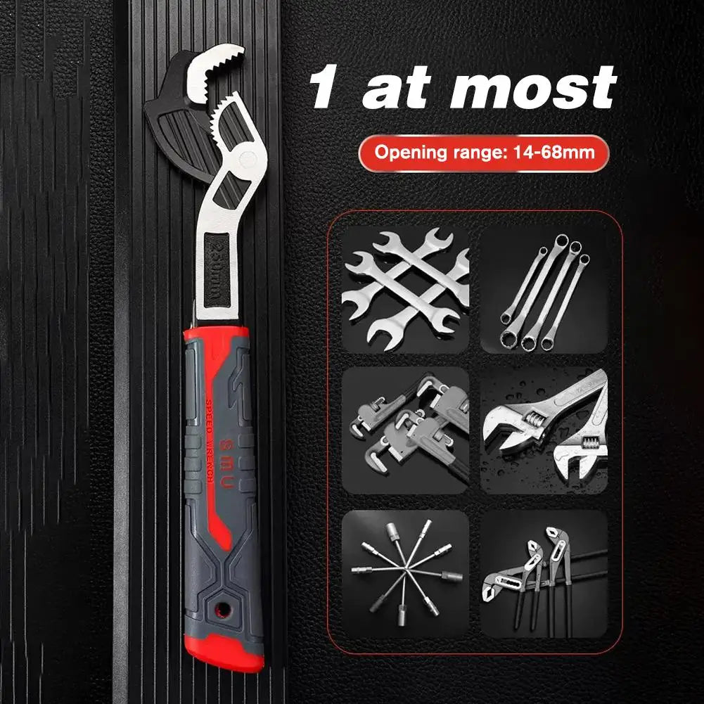 Multifunctional Self Locking Wrench