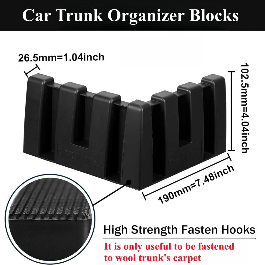 Multipurpose Car Trunk Organizer Blocks