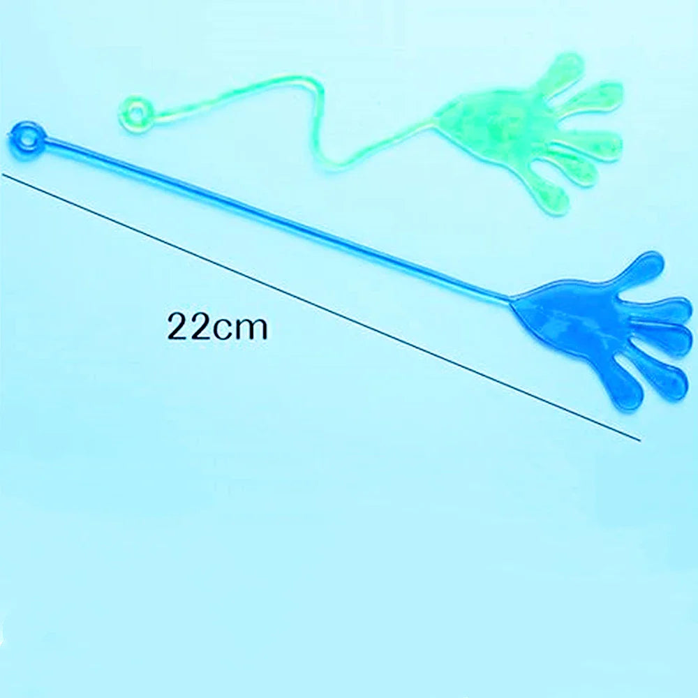 Multicolor Sticky Palm Toys - 30Pcs