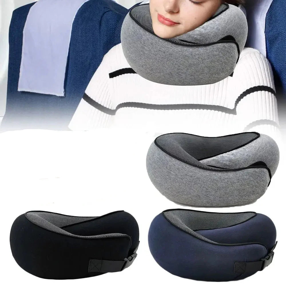 Memory Foam Travel Neck Pillow - Smart Shop (Online Store for wise shoppers)