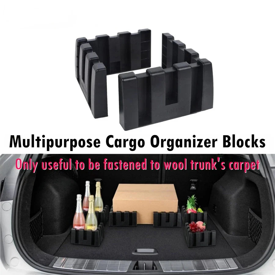 Multipurpose Car Trunk Organizer Blocks