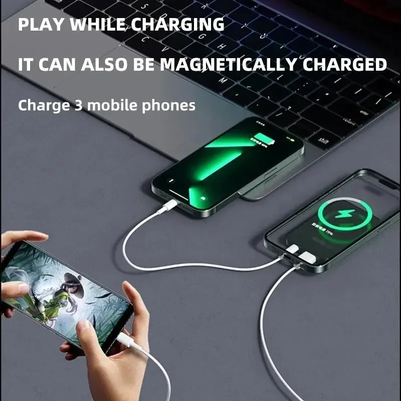 Magnetic Wireless LED Display Fast Charging Power Bank