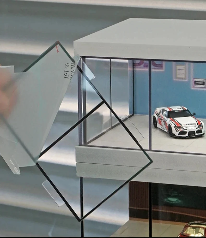 Miniature Car Garage Display - 1 Storey - Smart Shop (Online Store for wise shoppers)