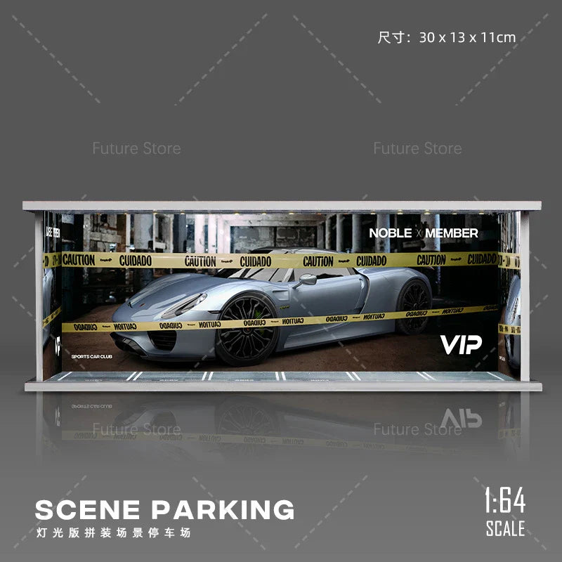 Miniature Car Garage Display - 1 Storey - Smart Shop (Online Store for wise shoppers)