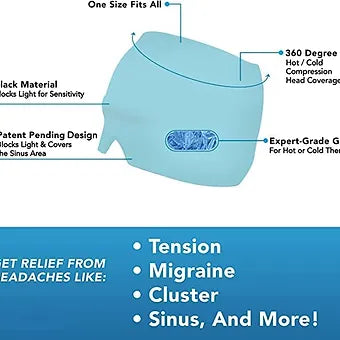 Headache Relief Ice Gel Eye Mask - Smart Shop (Online Store for wise shoppers) 