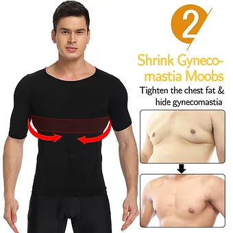 Men's Body Shaper Slimming T-Shirt - Smart Shop (Online Store for wise shoppers) 