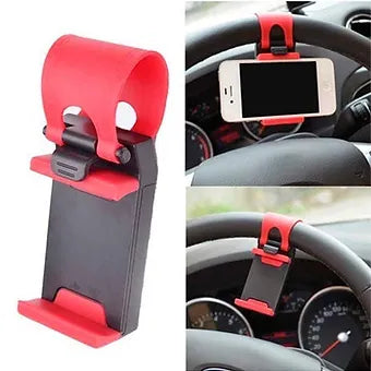 Car Steering Wheel Mount Mobile Holder