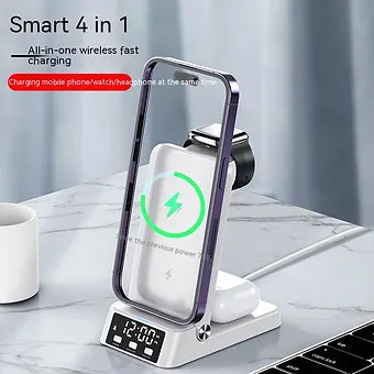 4-in-1 Wireless Phone Stand with Charging - Smart Shop (Online Store for wise shoppers) 