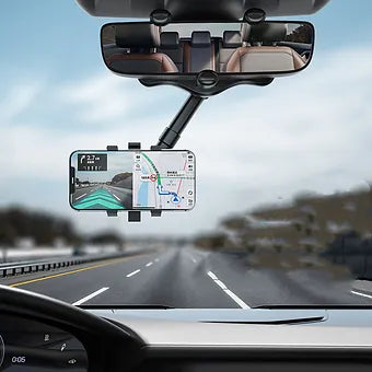 Rotatable Rearview Mirror Mobile Holder