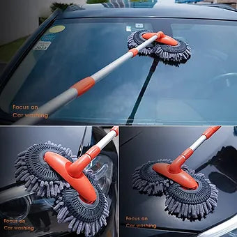 Retractable Rotary Car Wash Mop