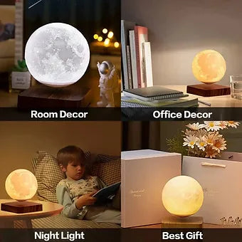 Magnetic Levitation Moon Lamp