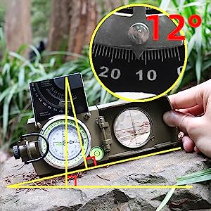 Multifunctional Military Navigation Compass