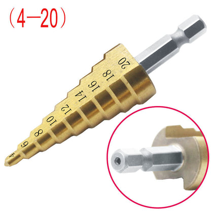 Multi-Sized Step Drill Set