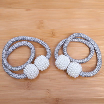 Pearl Magnetic Curtain Buckles