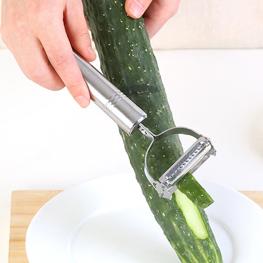 2-in-1 Vegetable Peeler & Grater