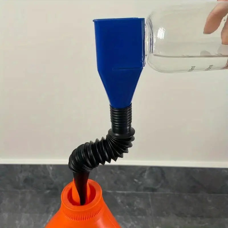 Spill-Free Flexible Funnel