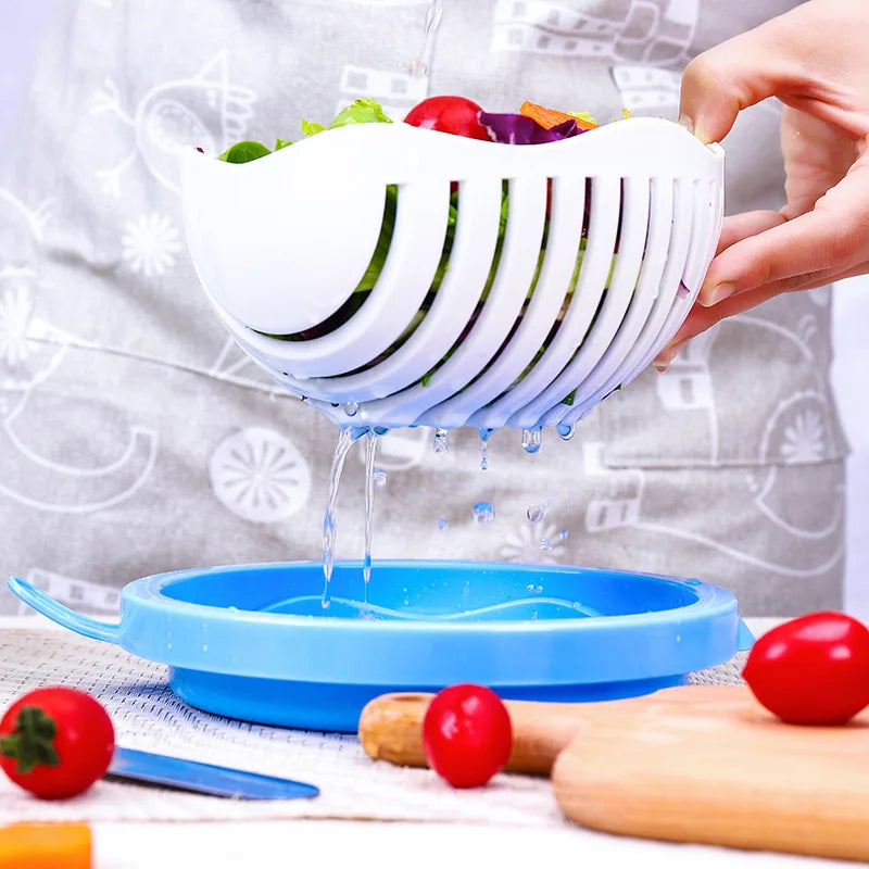 Salad and Vegetable Cutting Bowl