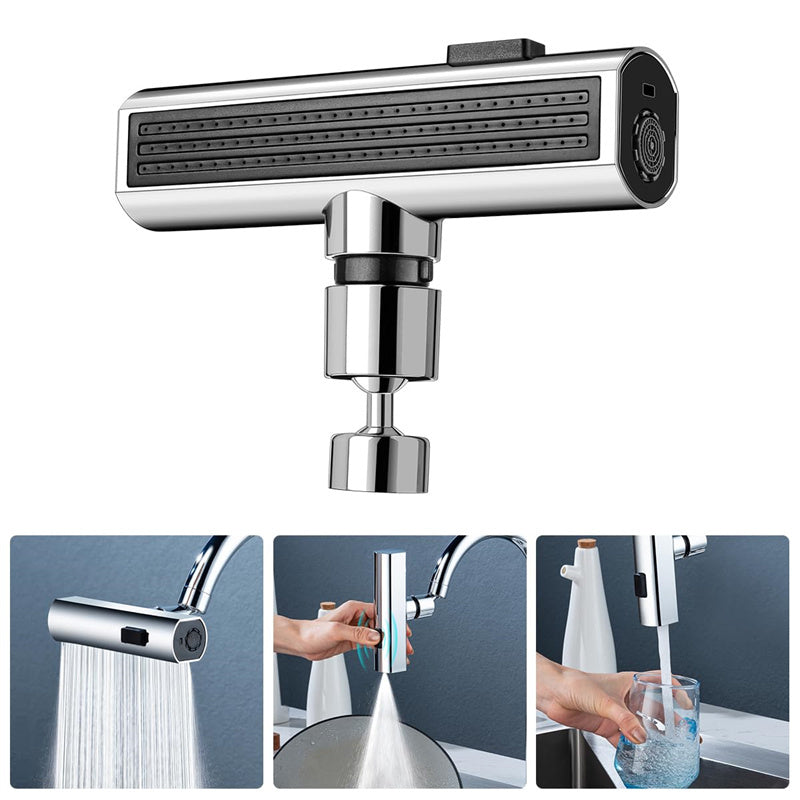 Kitchen 3-in-1 Waterfall Faucet