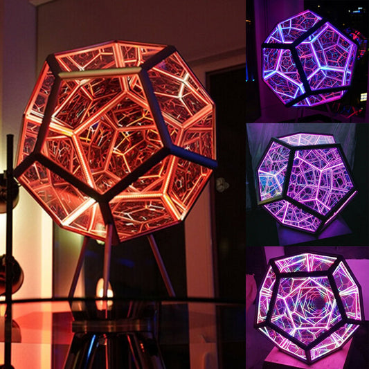 Dodecahedron Color Art Lamp