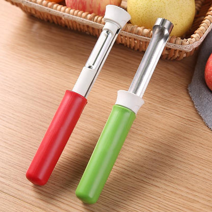 2-in-1 Fruit Peeler & Corer