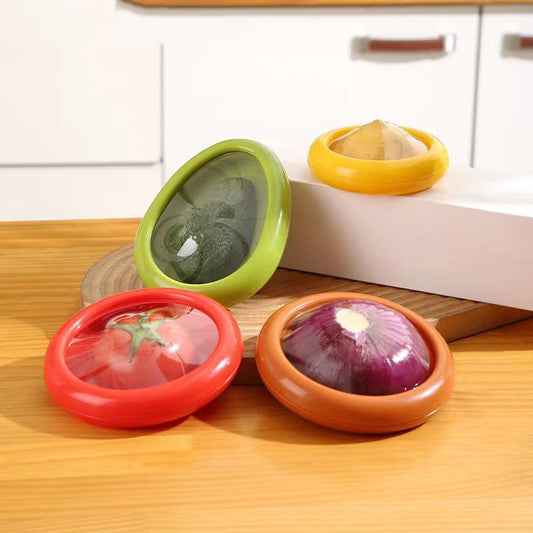 Silicon Fruit & Vegetable Storage Containers (Set of 4)