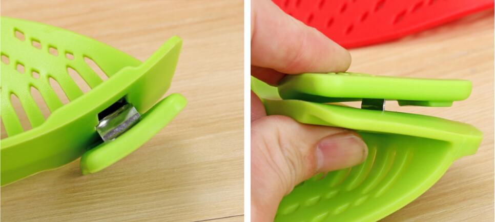 Clip-On Silicone Strainer