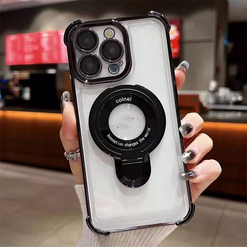 Protective Phone Case with a Ring Stand