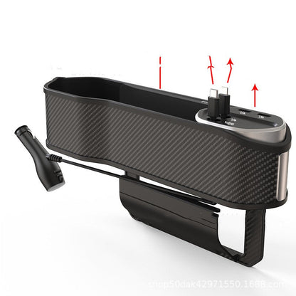 Car Seat Gap Charging Storage Box