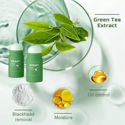 TeaGlow™ - Deep Cleanse Green Tea Mask