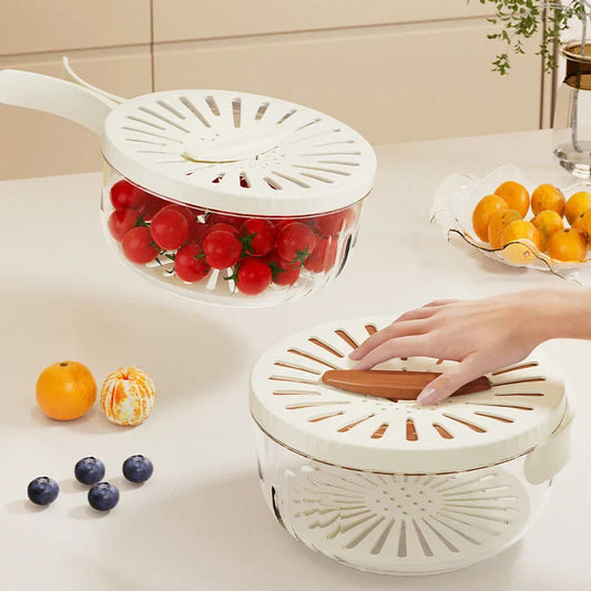 Multifunctional Fruit & Vegetable Washing Bowl