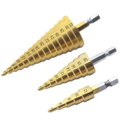 Multi-Sized Step Drill Set