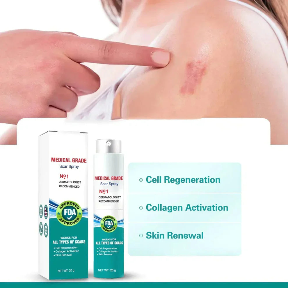 ❤️ ScarRemove™ Advanced Scar Spray For All Types of Scars - For example Acne Scars. Surgical Scars and Stretch Marks ⚡️⚡️⚡️ - Smart Shop (Online Store for wise shoppers) )