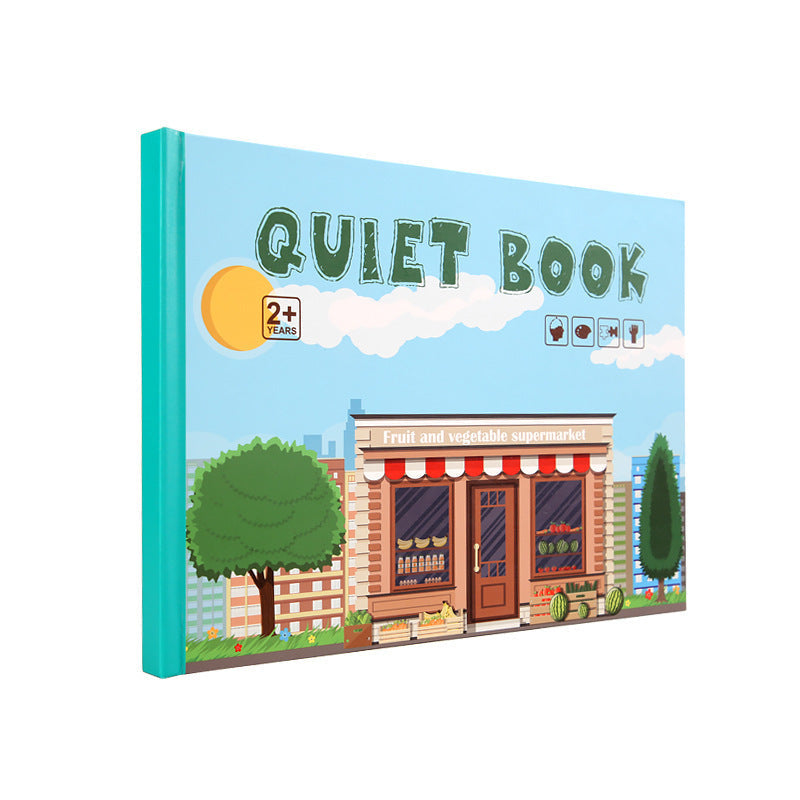 Montessori Quiet Book For Kids