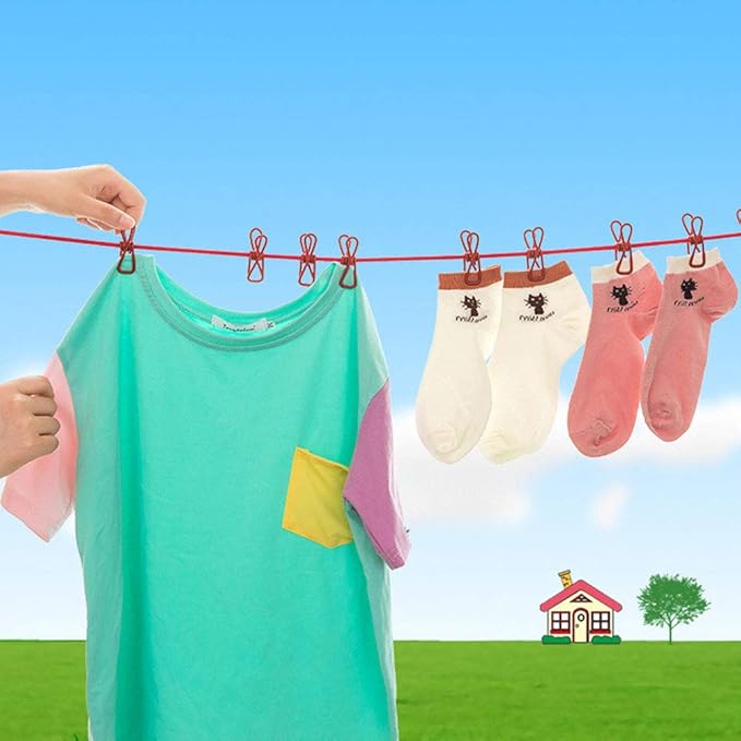 Compact Travel Clothesline