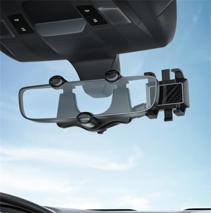 Rearview Mirror Phone Holder