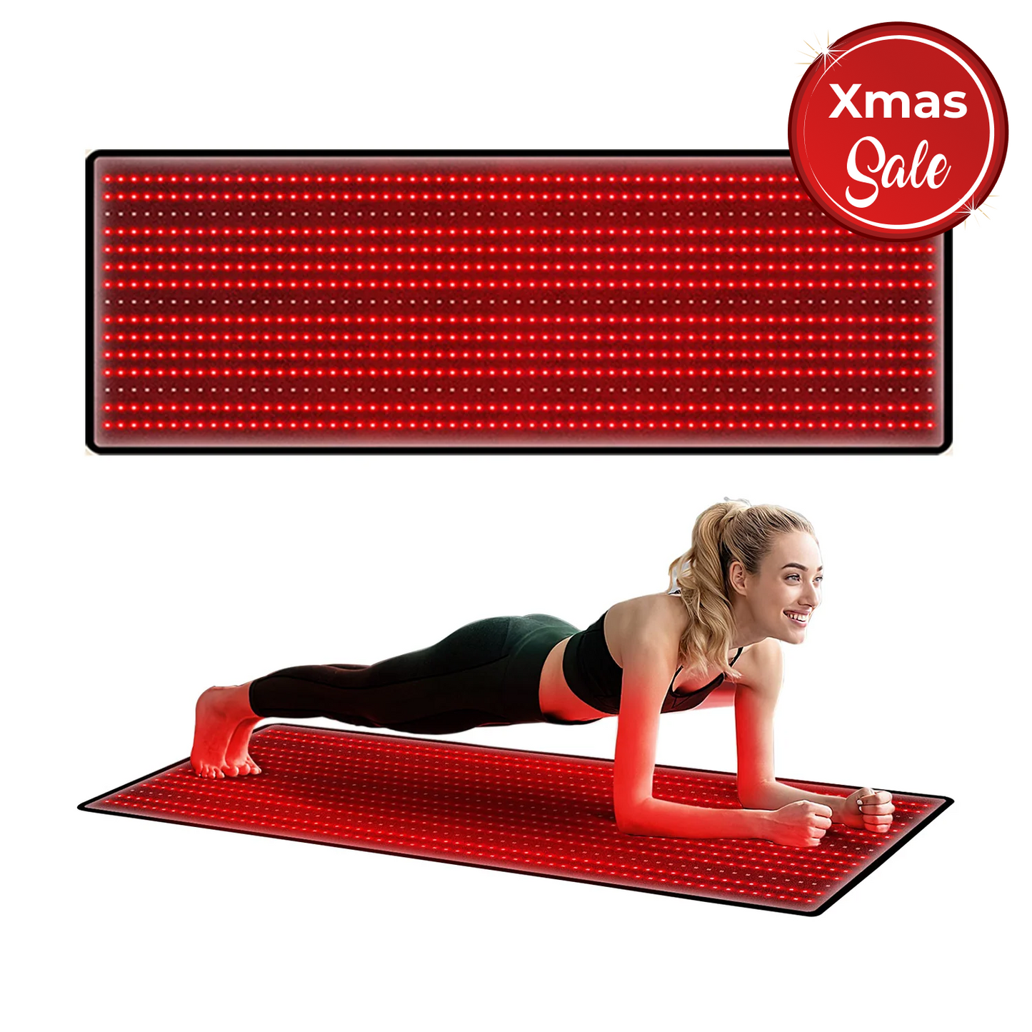 Red and Near-Infrared Light Therapy Mat for Whole Body