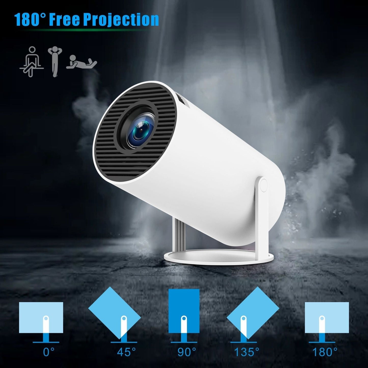 HY300 Pro Portable Projector