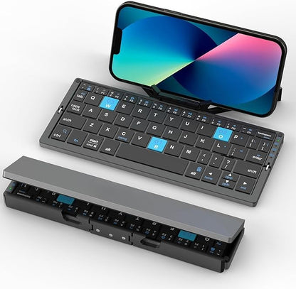 Pocket Folding Bluetooth Keyboard