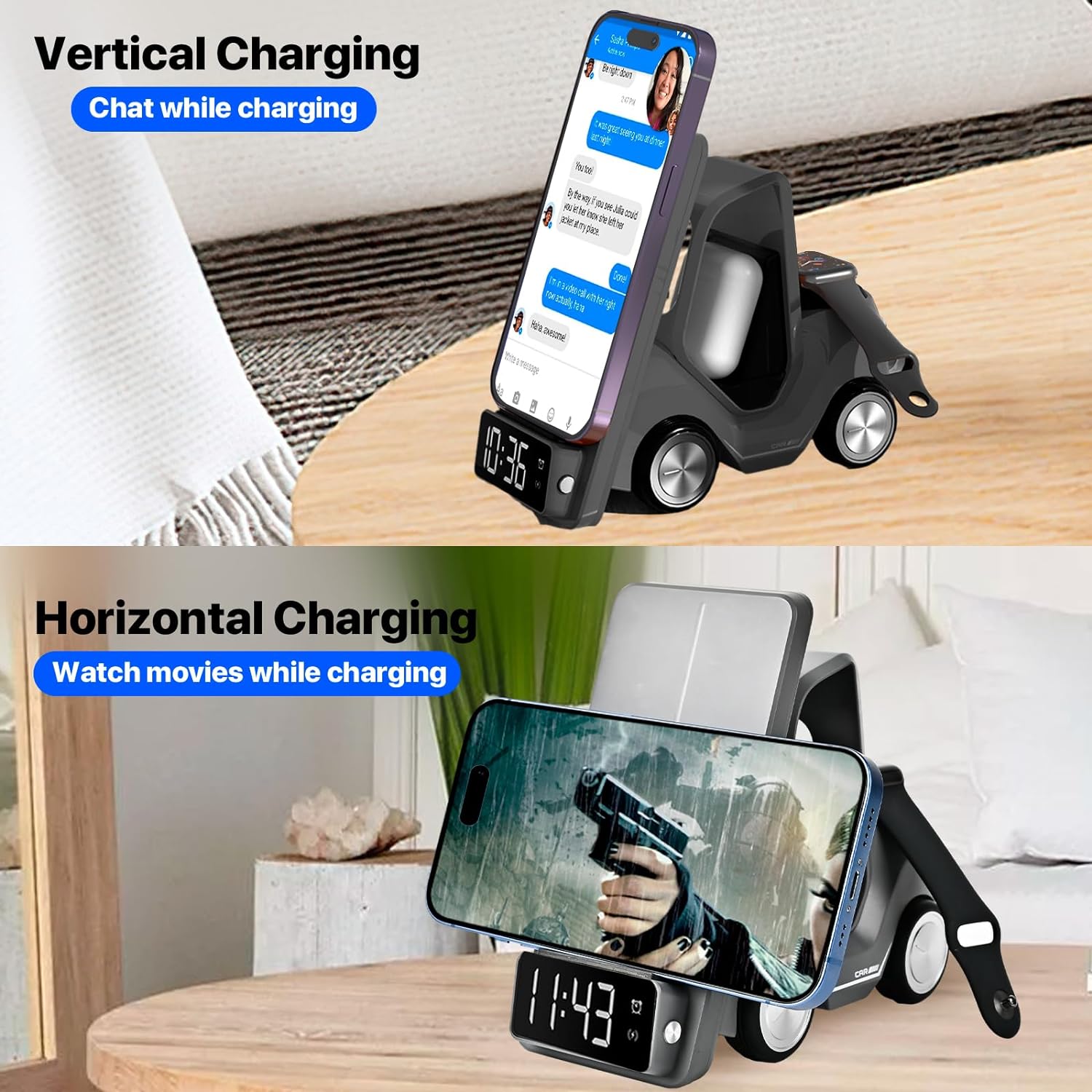 5-IN-1 Wireless Charging Station - Smart Shop (Online Store for wise shoppers) 