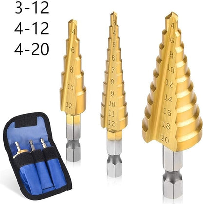 Multi-Sized Step Drill Set