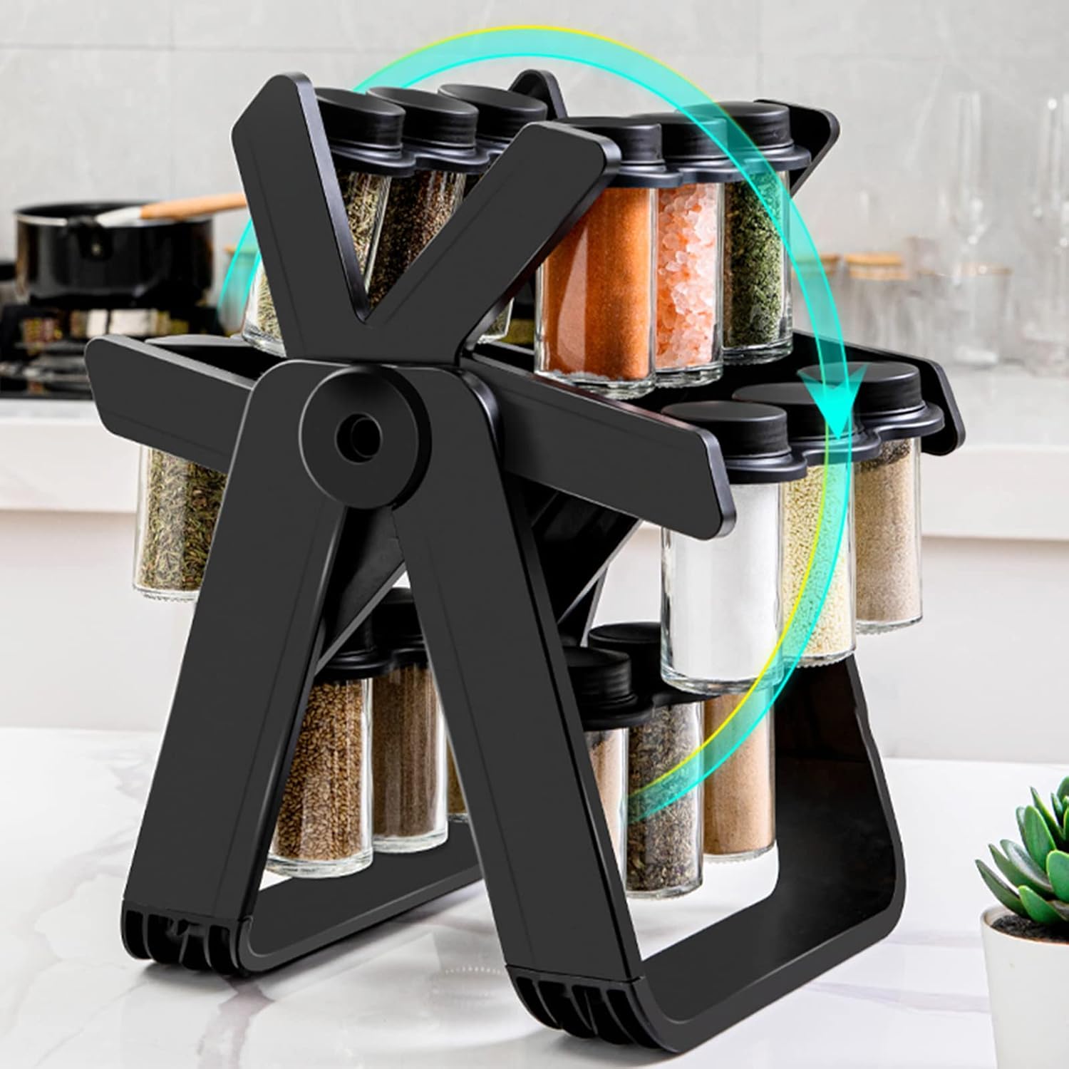 Rotating Wheel Spice Rack - Smart Shop (Online Store for wise shoppers) 