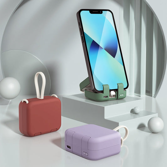 Mini Power Bank Phone Holder