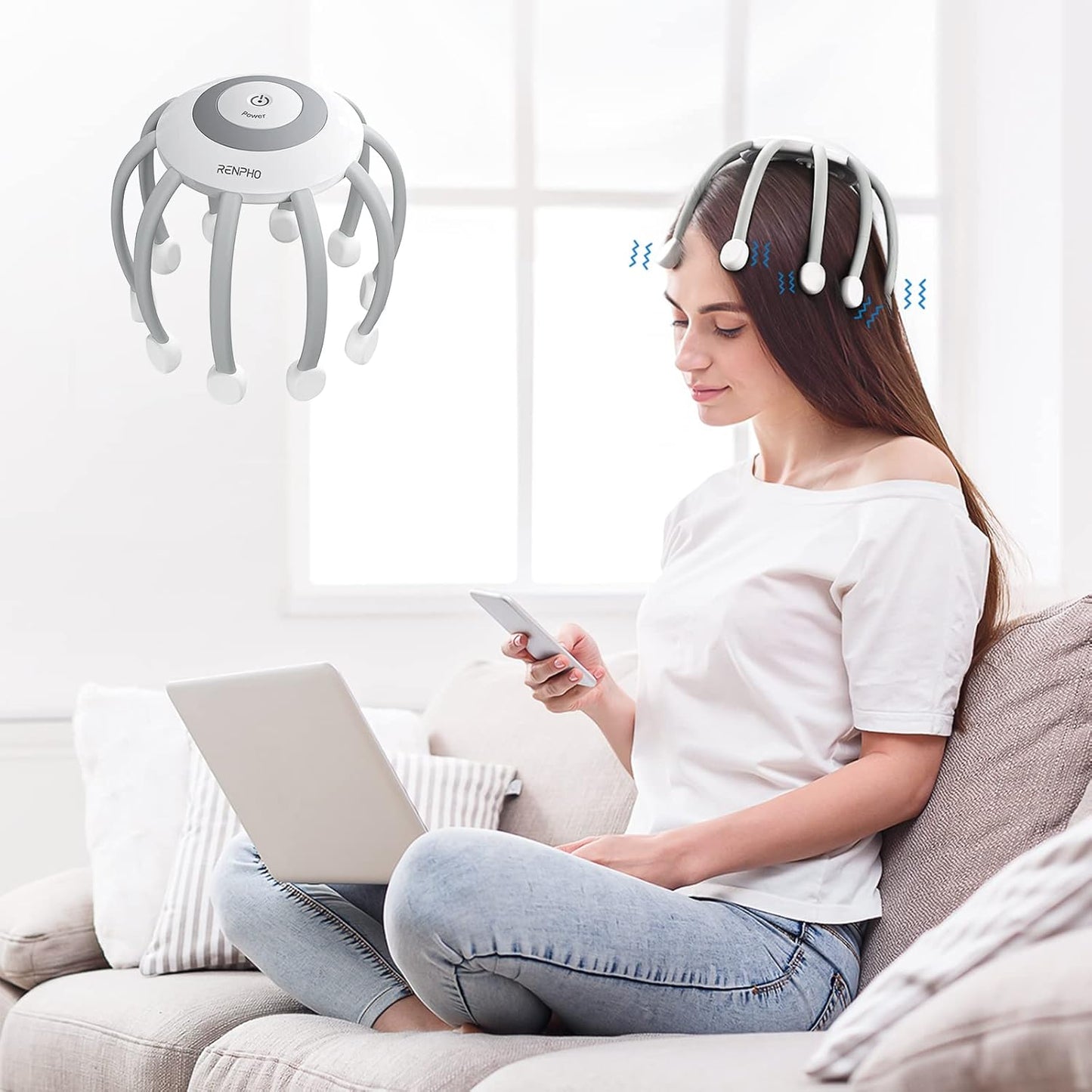 Octupus Electric Scalp Massager