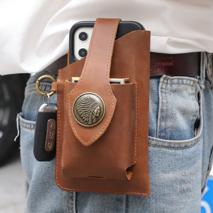 Phone Belt Leather Holster