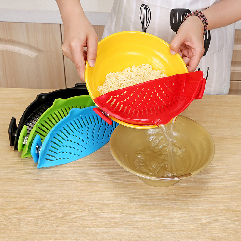 Clip-On Silicone Strainer