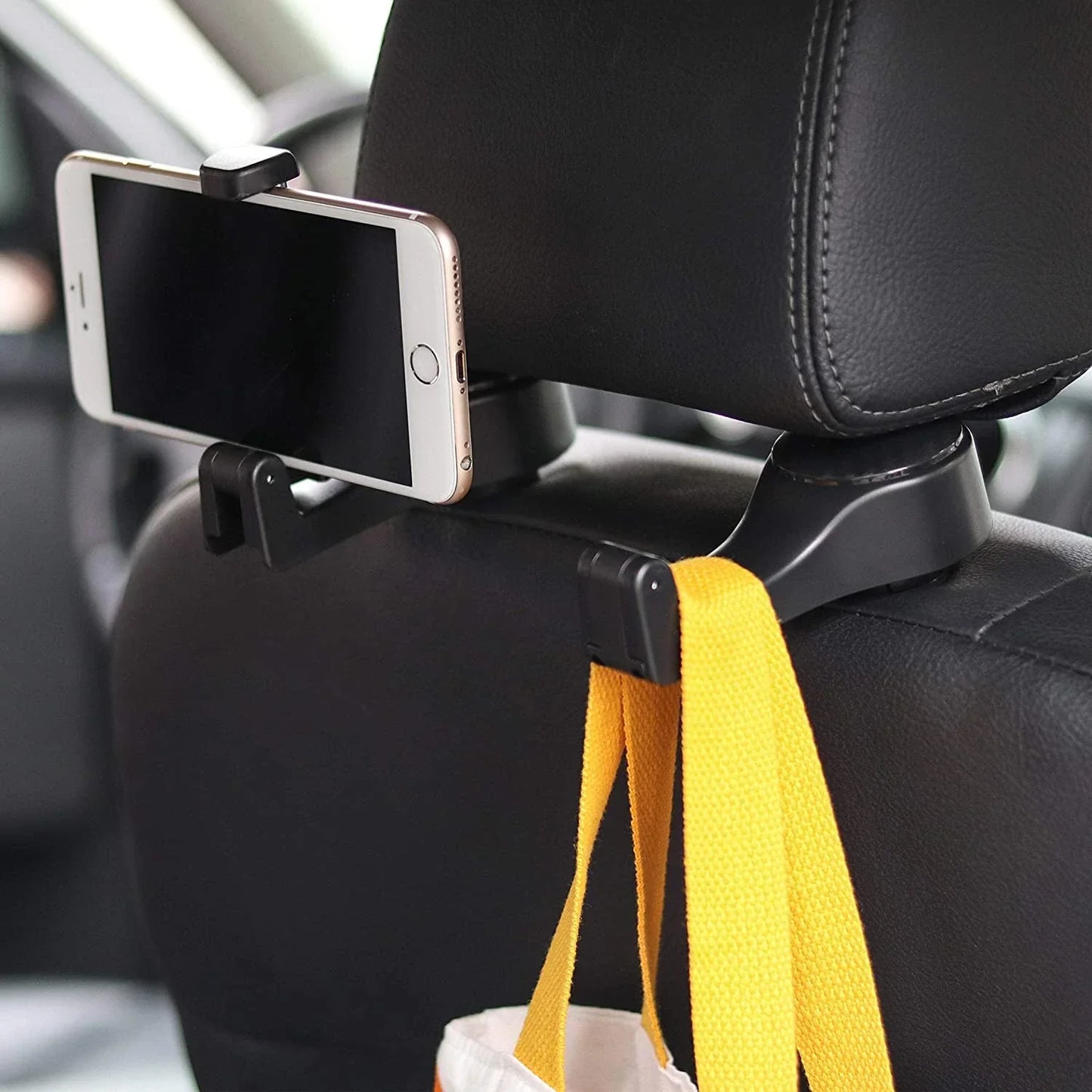 2 in 1 Car Headrest Hidden Hook