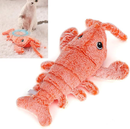 Wiggling Lobster Pet Toy